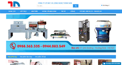 Desktop Screenshot of mayvacongnghethanhnam.com